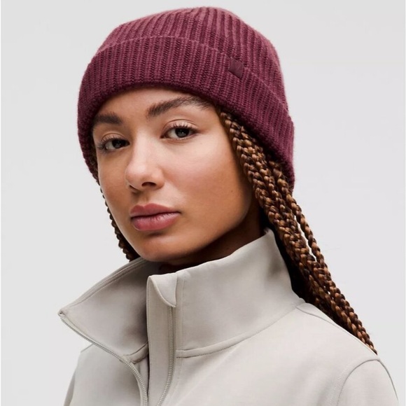 Lululemon Close-Fit Wool-Blend Ribbed
Knit Beanie Deep Luxe main image 8